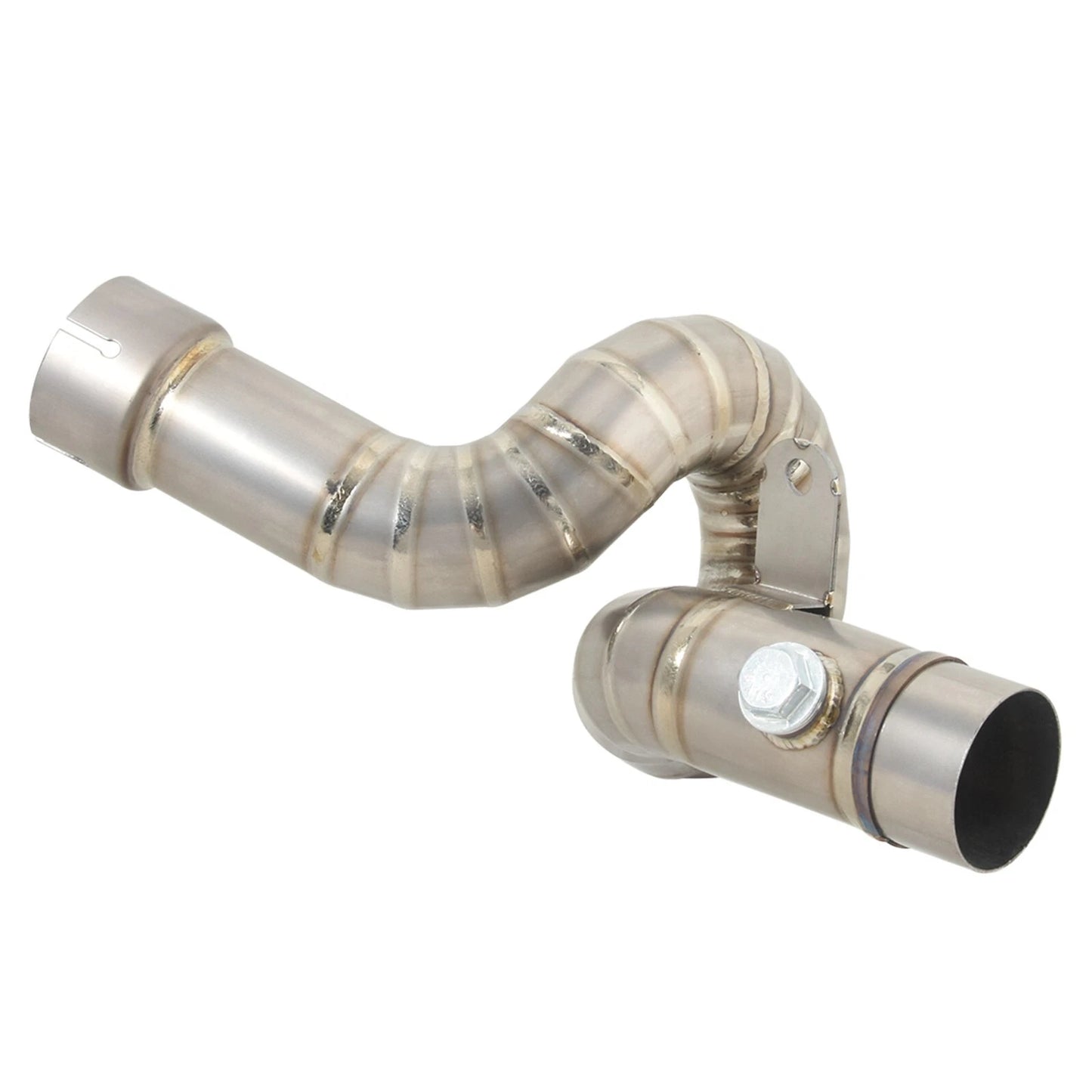 Titanium Alloy Exhaust Link Pipe System | 2009–2026 Kawasaki Ninja ZX6R / ZX636