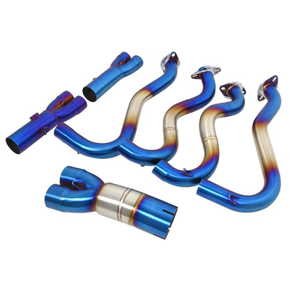 Colored Stainless Steel Headers – Kawasaki ZX-6R / 636 (2009–2026)
