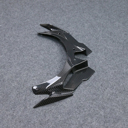 Carbon Fiber Front Winglet Spoiler Cover - Kawasaki ZX-4R / ZX-4RR 2021-2026