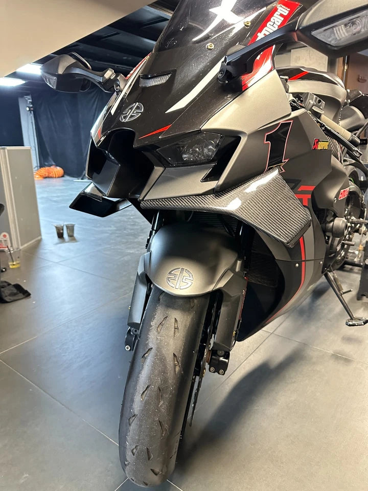 Carbon Fiber Side Winglets – Kawasaki ZX-10R / ZX-10RR (2021–2026)