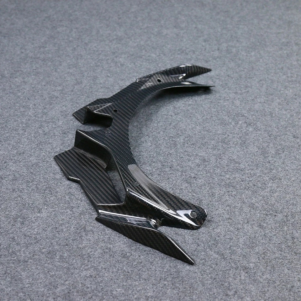 Carbon Fiber Front Winglet Spoiler Cover - Kawasaki ZX-4R / ZX-4RR 2021-2026