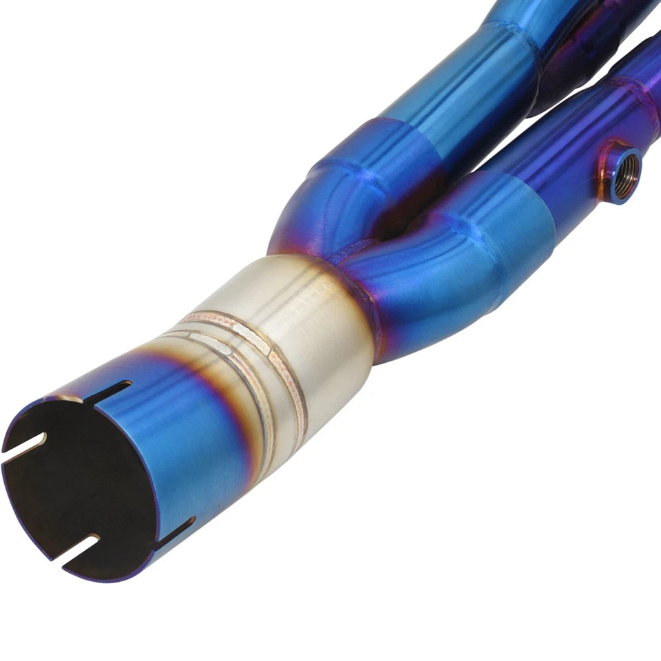 Colored Stainless Steel Headers – Kawasaki ZX-6R / 636 (2009–2026)
