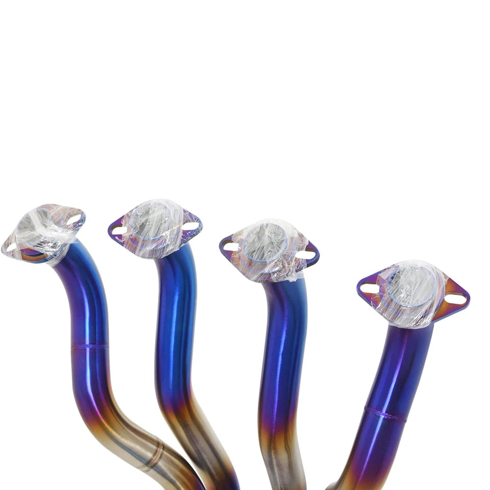 Colored Stainless Steel Headers – Kawasaki ZX-6R / 636 (2009–2026)