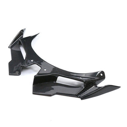 Carbon Fiber Front Winglet Spoiler Cover - Kawasaki ZX-4R / ZX-4RR 2021-2026