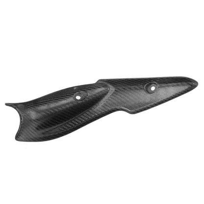 Carbon Fiber Exhaust Mid Pipe Heat Shield – Kawasaki Z900 (2025–2026)