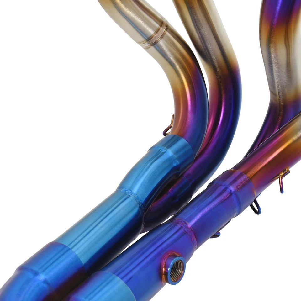 Colored Stainless Steel Headers – Kawasaki ZX-6R / 636 (2009–2026)