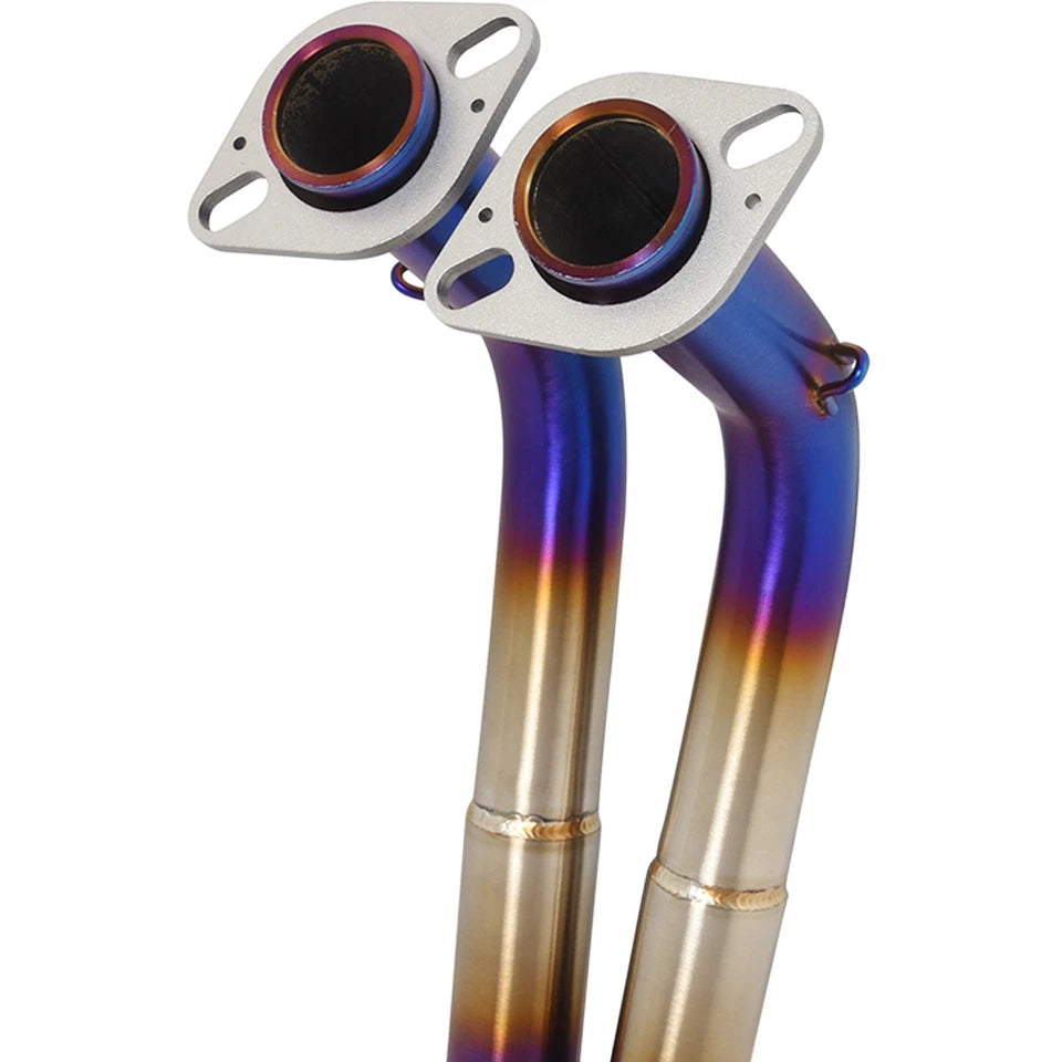 Z400 / Ninja 400 / Ninja 500 / Z500 Stainless Steel Exhaust & Header Pipe (2017–2026)