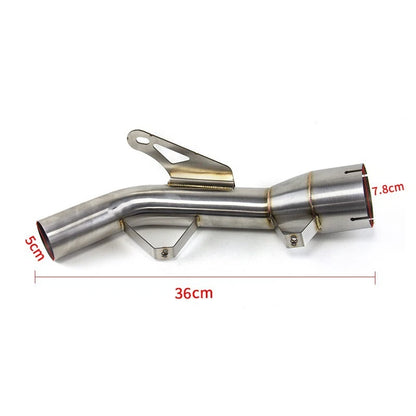Steel Mid-Pipe – Kawasaki Z900 / Z900 A2 (2017–2026)